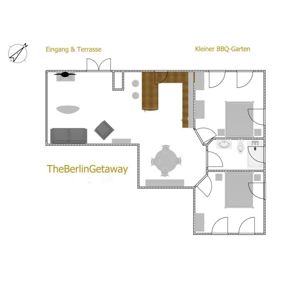 Apartamento The Berlin Getaway / 80Qm In Berlin'S Historic Diplomatic Quarter Exterior foto